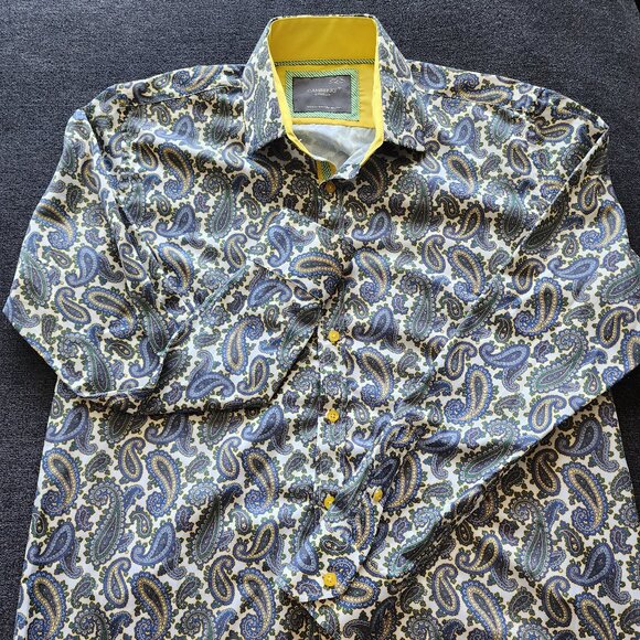 Camberry London Men's Paisley ButtonUp - Picture 1 of 2